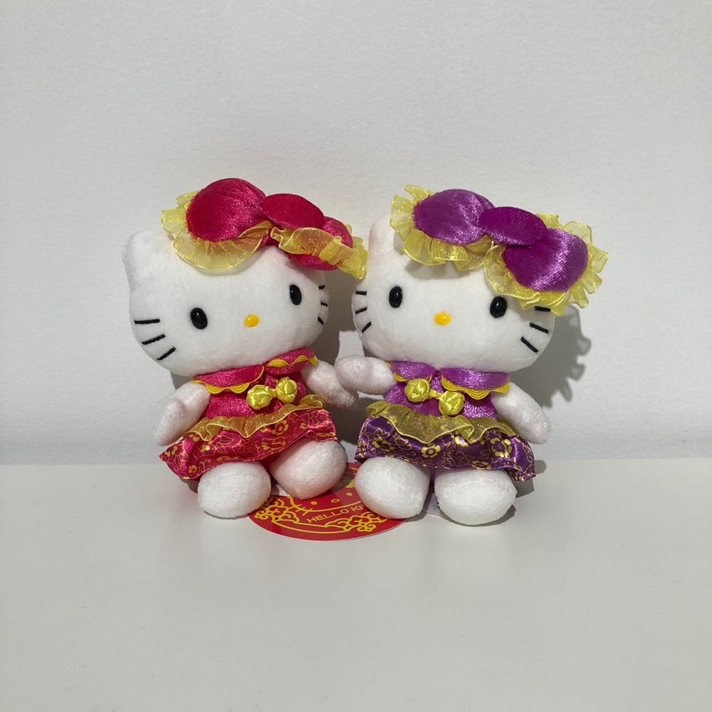Hello Kitty Lunar New Year Plush Dolls